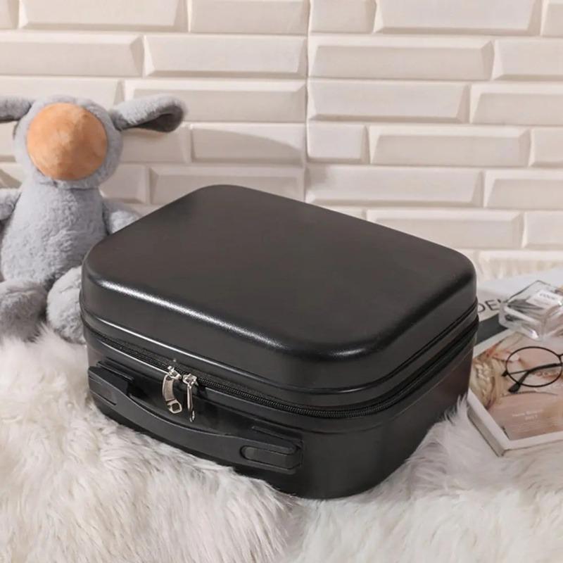 14 inches mini women carry on suitcase short trip travel luggage make up travel bags