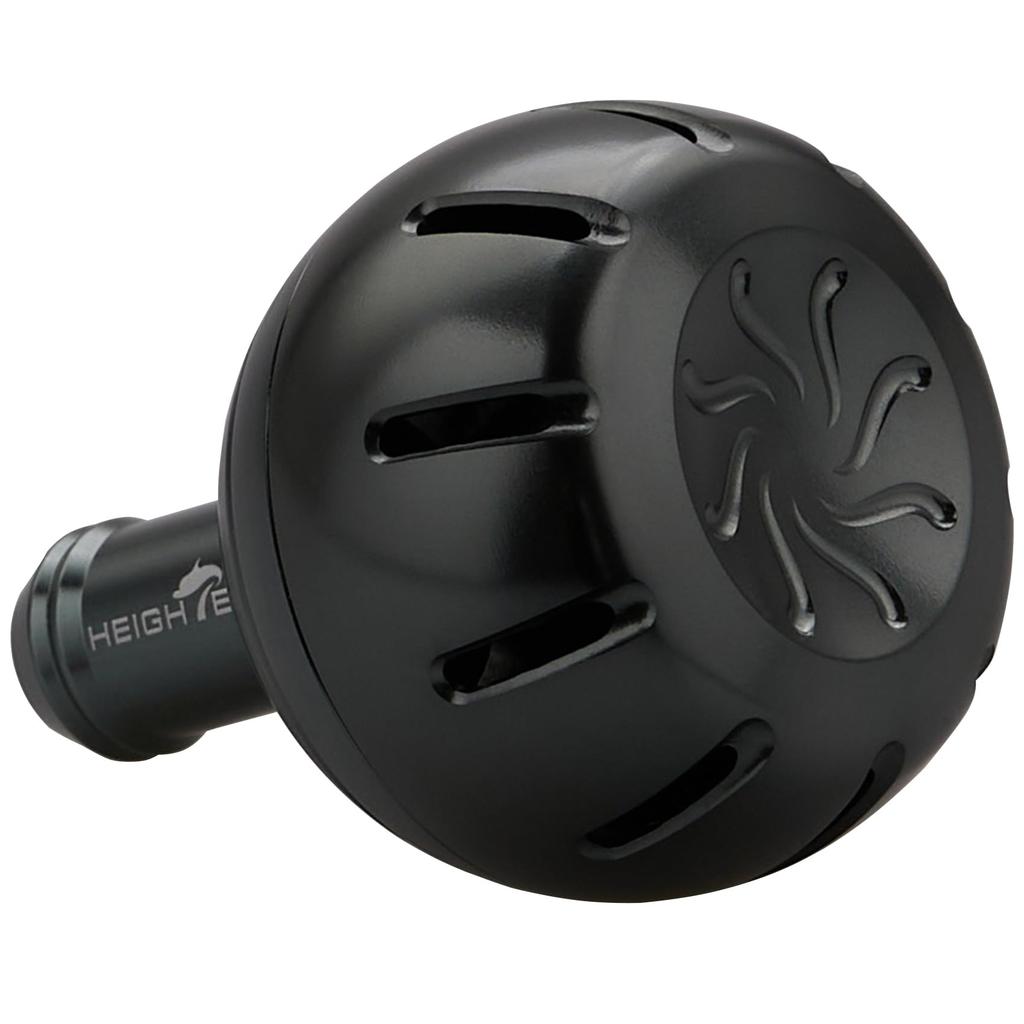 HEIGHTEN 35mm Power Reel Handle Knob for Shimano Type A (Daiwa Type S) and Chrysant Series (Dark Gray (22STELLA/23AIRITY)) (733)