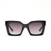 Glasses 95157 Autumn Square Large Frame Transparent Color Sunglasses Women'S Retro Sunglasses Men