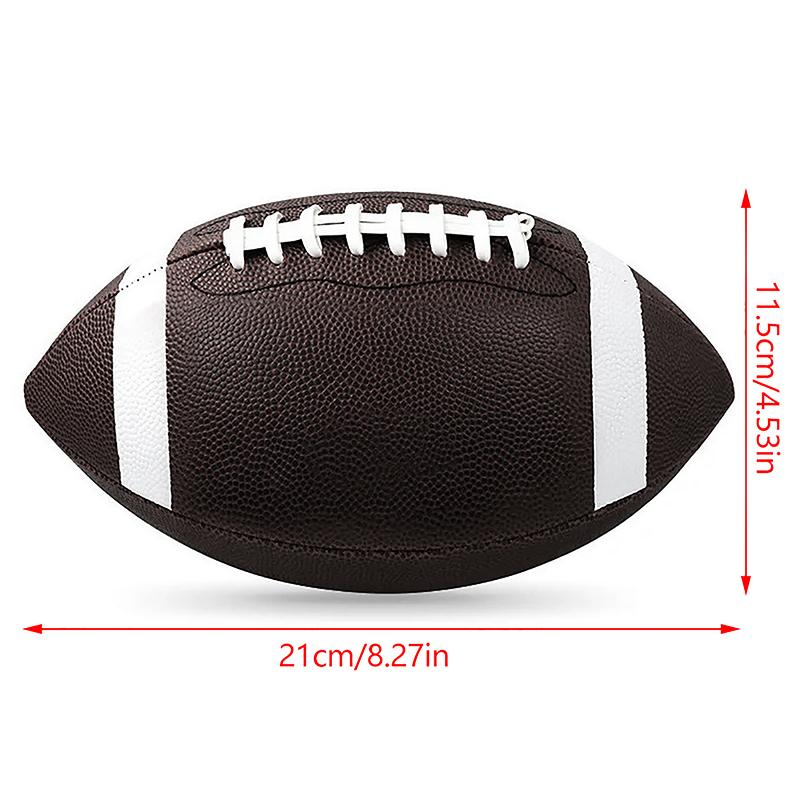 American Football Soccer Rugby Association Football Footy Ball Standard Size 8.5Inch Sports Football For Men Women Children