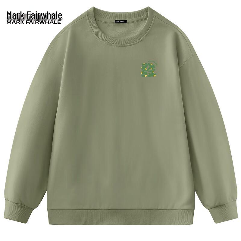 

Mark Fairwhale Men s Heavyweight 3D Silicone Facaicai Graphic Sweatshirt M