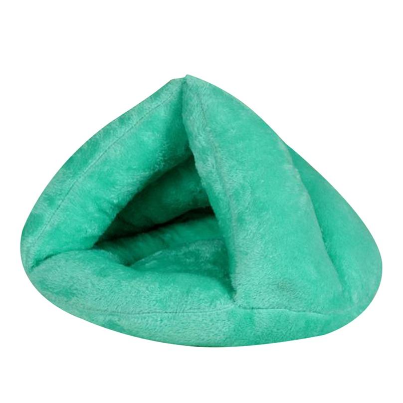 Winter Pet Cat Small Dogs Bed Kitten Cave Sleeping Bag Puppy House Warm Mat Soft Fleece Thicken Nest