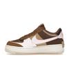 Nike Air Force 1 Shadow Light British Tan Women Sneakers Brown Pink-Foam Hemp DZ1847-200
