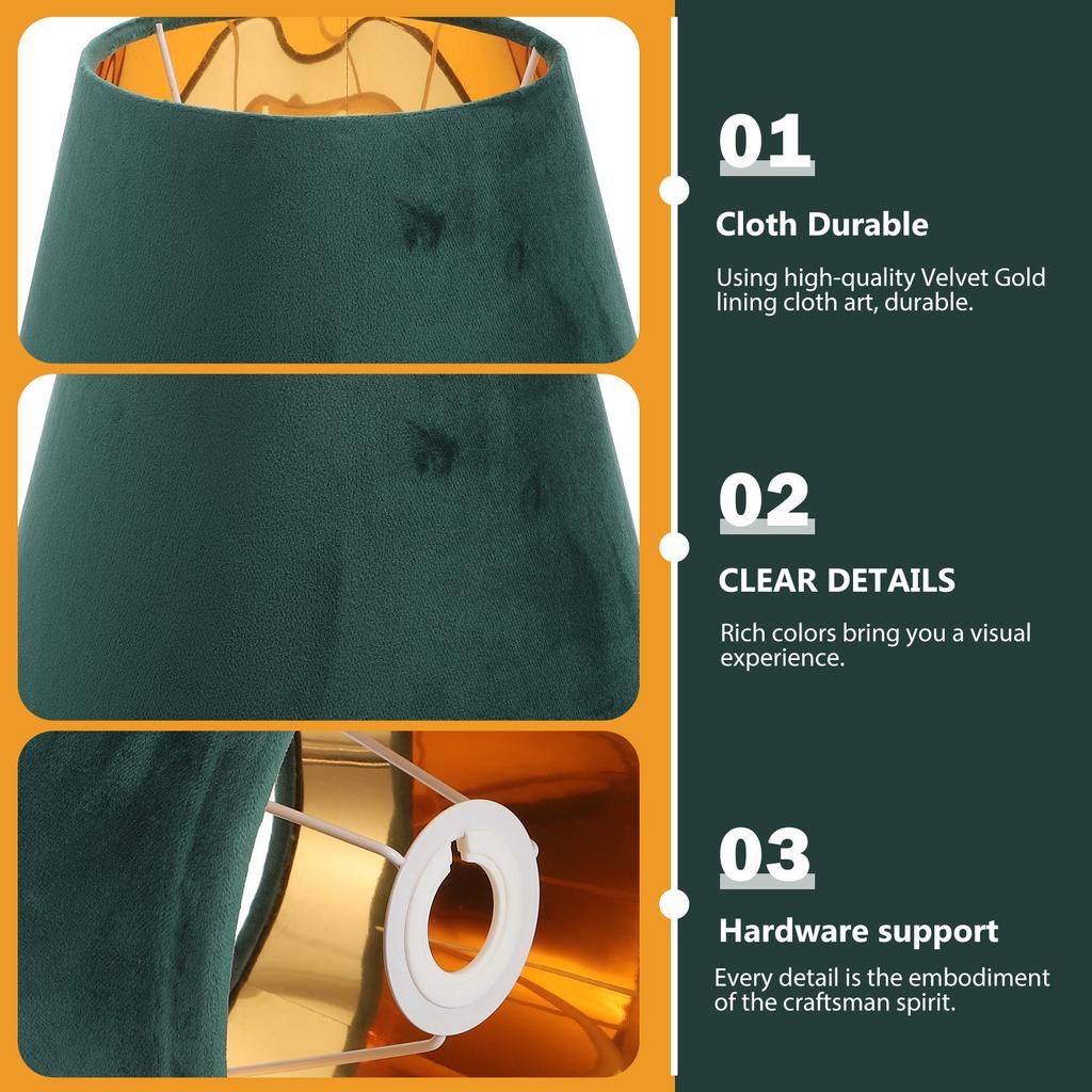 1Pcs Lampshade Cloth Light Cover Decorative Home Lamp Shade for Bedroom Living Room Table Lamp Decor Warm Atmosphere