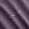Anta Skateboard Culture Life Series Short Sleeve Knit Top Summer T-Shirt Women tops Dust-Purple 162628121-2