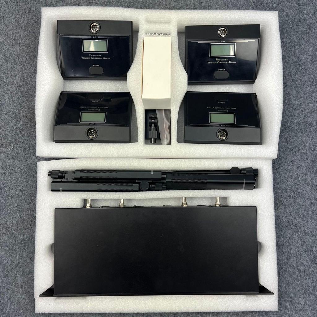 Dual Wireless Microphone System for Conferences