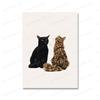 Funny Cat Taste Champagne Lazy Summer Canvas Painting Cat Lover Gifts Kitchen Wall Art Picture for Living Room Home Decor Poster