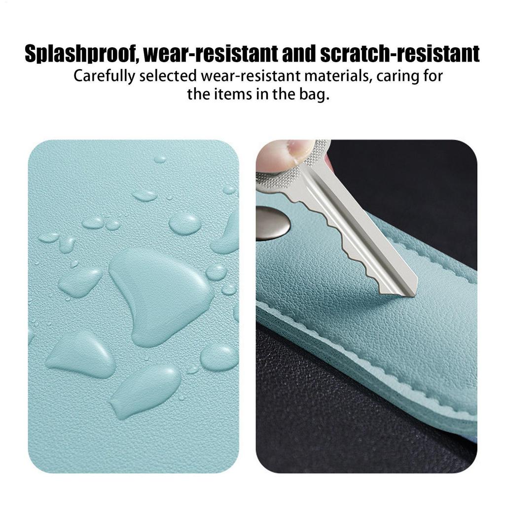 USB Flash Drive Pouch Small Portable Storage Carrying Case Protective Cover USB Drive Protection Box With Key Ring Multiple Uses