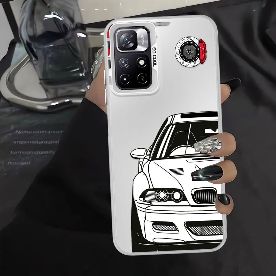 Case for Xiaomi Poco X3 NFC C50 C61 X3 Pro C51 Phone Cover JDM Sport Car Poco X3