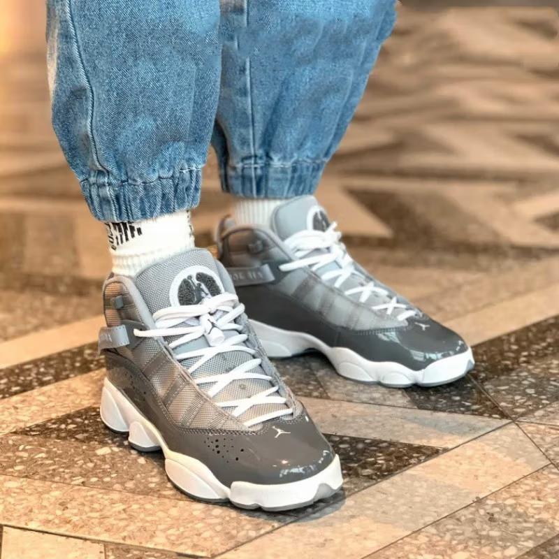 Jordan 6 טבעות אפור קריר GS 323419-015