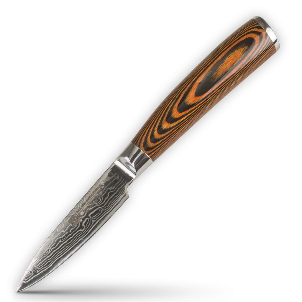 Damascus Knives 67 Layer Chef Knife Japanese Santoku Damascus 8 Inch Chef Knife  Professional Knives Set Utility Paring Knife