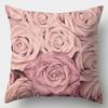 Pink Series Pillowcase 45cmX45cm Square Sofa Pillow Cover Rose Cushion cover