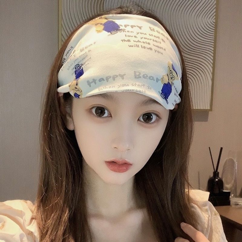 Confinement hat Postpartum spring and autumn female maternity hat Pure cotton spring and summer thin face small fashion confinement headscarf