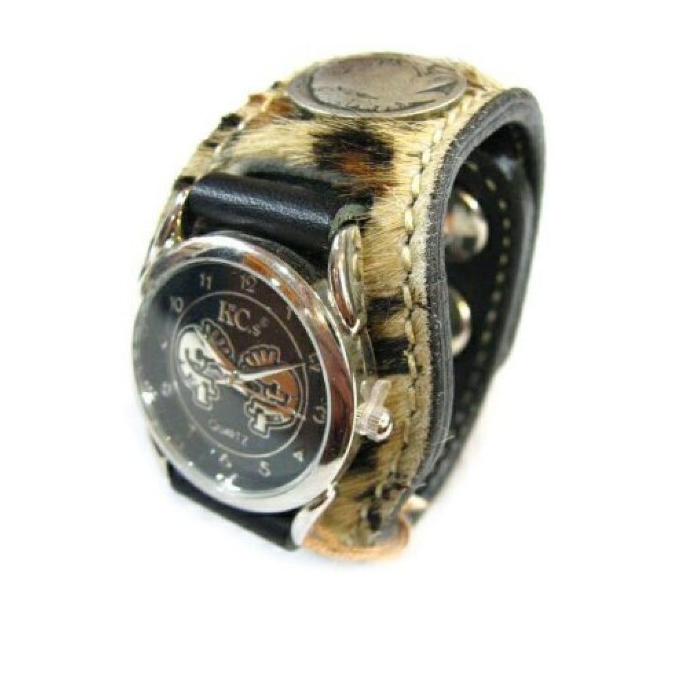 

Часы CaSey S Kc S3 Concho из кожи с леопардовым узором