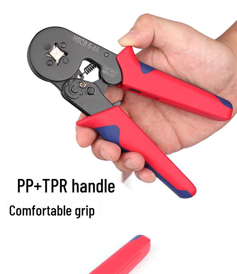 European-Style Cold-Pressed Crimping Pliers Set for Electricians (HSC86-46)