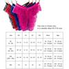 Plus Size Sexy Lingerie Crotchless Panties Women Erotic Open Crotch Underwear Hollow Out Exotic Wear Ladies Transparent G-String