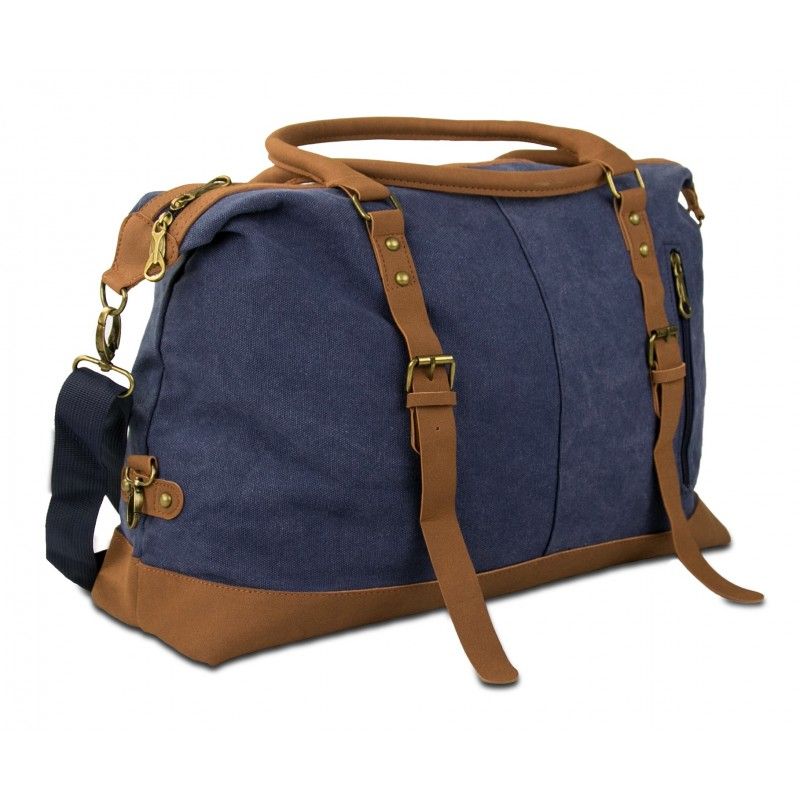 Buy Fabric travel bag with double handle 30x49x17cm at affordable prices —  free shipping, real reviews with photos — Joom