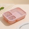 Reusable Food Container 4Colors Kids Bento Box Portable Storage Boxs  Travel Snack Storage