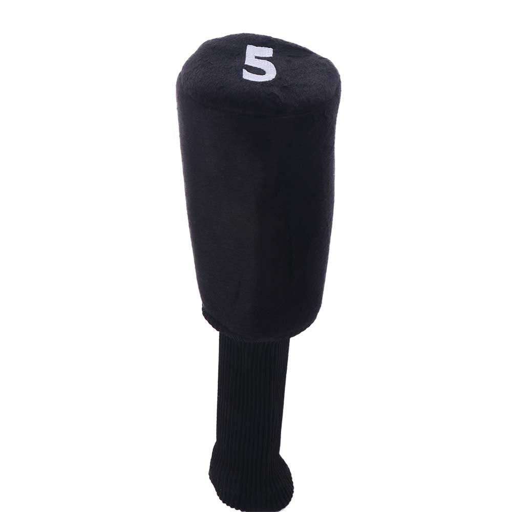 Long Neck Golf Club Protector Fluff Cloth Wood Head Covers Golf Headcovers  Outdoor Sports