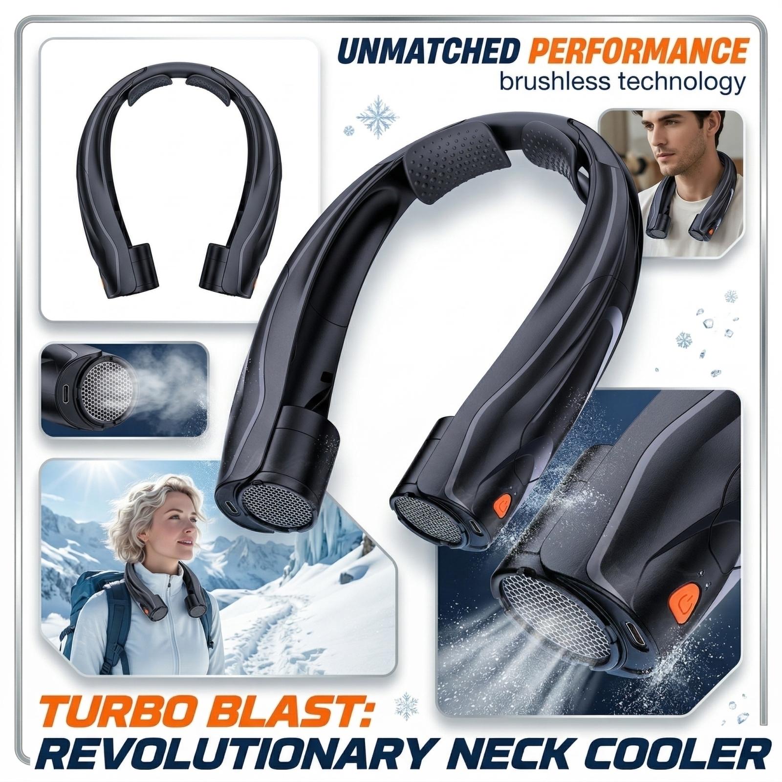 

Hands Free Wearable Fan, Compact Design With 4 Adjustable Wind Speeds, Suitable For Outdoor And Daily Usage One Size