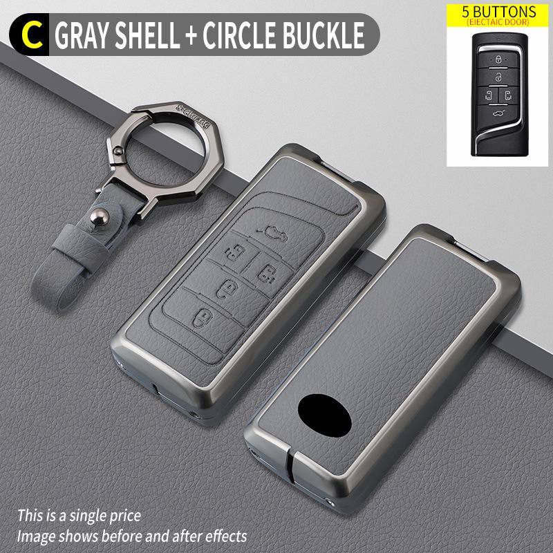 Compatible with GAC Trumpchi M8 Key Case, Shadow Leopard, GS8, AION GS4, M6 Pro, GS3 Shadow, and E9 Shell Buckle.