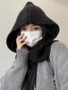 Wool Knitted Solid Color Scarf: Winter Warmth, Versatile Neck Warmer for Women, Couples, and Students