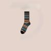 Men's mid-calf ethnic-style fleece and thickened long socks for warmth in winter, spring and autumn, long calf cotton socks