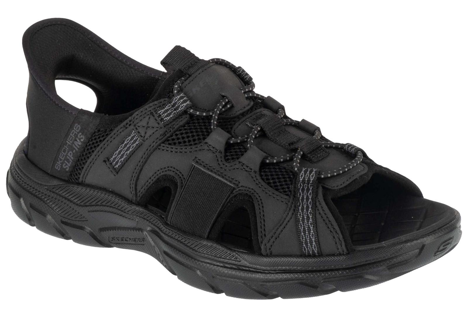 Skechers Slip-Ins: Revolted SS - Merrick, Herren Sandalen schwarz 44 schwarz