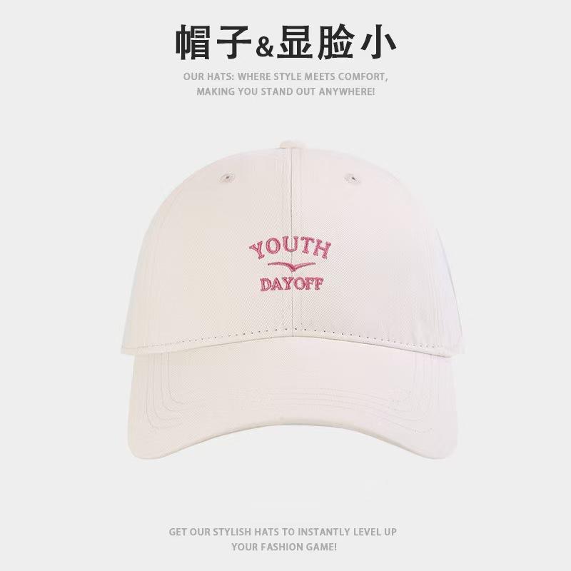 

New pure cotton baseball cap, Wang Yibo s same style, oversized deep-top duckbill cap, men s sun hat, women s sun protection hat Adjustable(55-60cm)