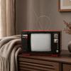 Nostalgic TV Ornament Classic Television Ornament, Lightweight, for Bookshelf,