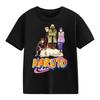 2026 Naruto Graphic T-Shirt Uzumaki Uchiha Sasuke Hatake Kakashi Anime Character Print Cotton Short Sleeve Round Tops Streetwear