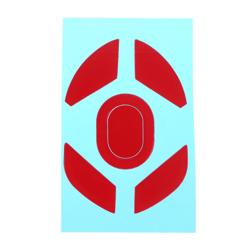 

1 комплект Ultraglide Mouse Feet Mouse Skate для мыши Darmoshark M3, скользящая изогнутая кромка красный