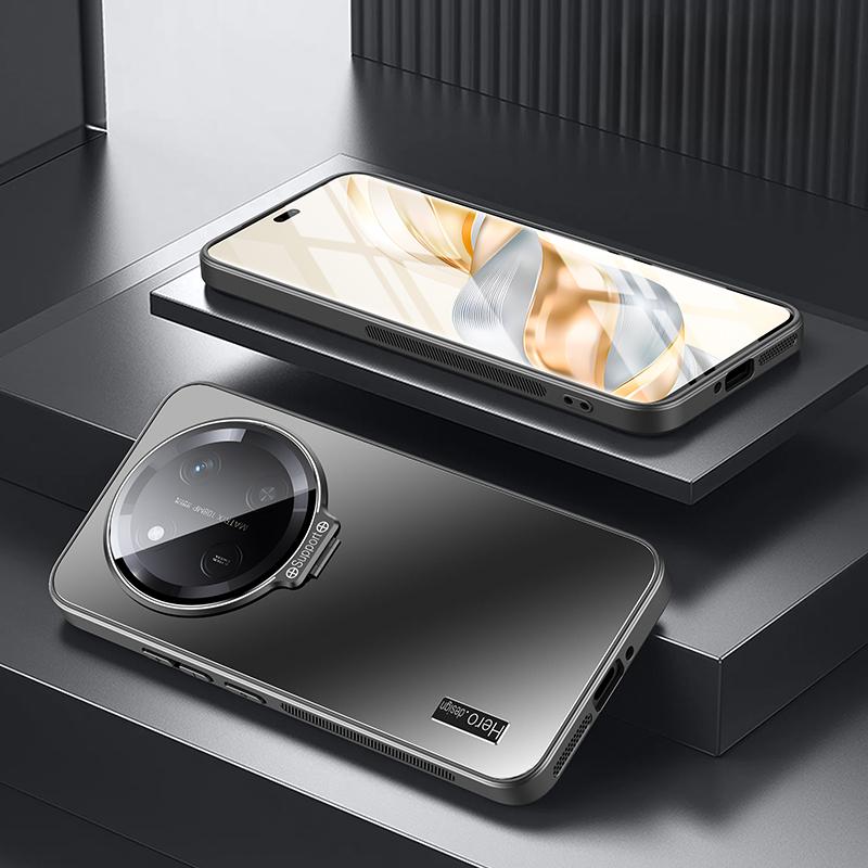 

Металлический чехол-невидимка для защиты камеры для Honor X9C Smart X9B X9A Magic 7 Lite 7Pro 6Lite 6 Pro 5 Lite противоударный чехол-подставка for Honor X9B