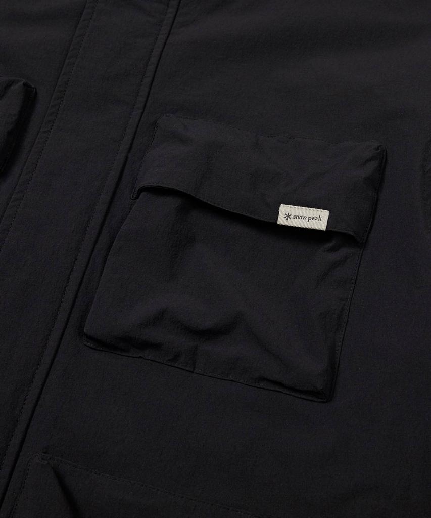 Snowpeak Apparel Root Utility Windbreaker (S24Fmrwb66) Black