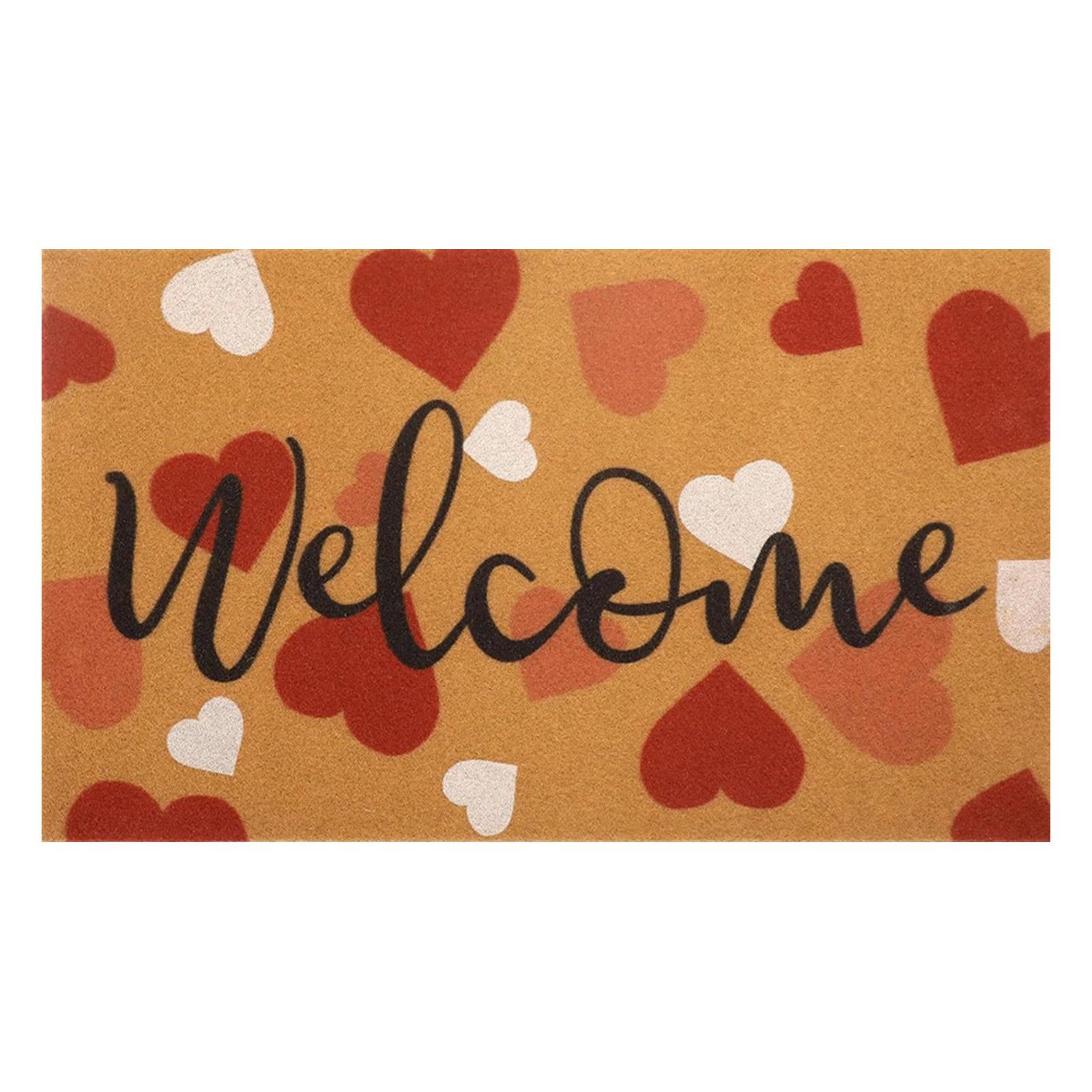 

Valentine s Day Love Door Mat, Entrance Mat, Floor Mat, Carpet