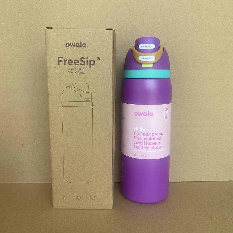 Owala Vacuum 32oz Sports Water Bottle With Insulation For Outdoor Activities And Gifts