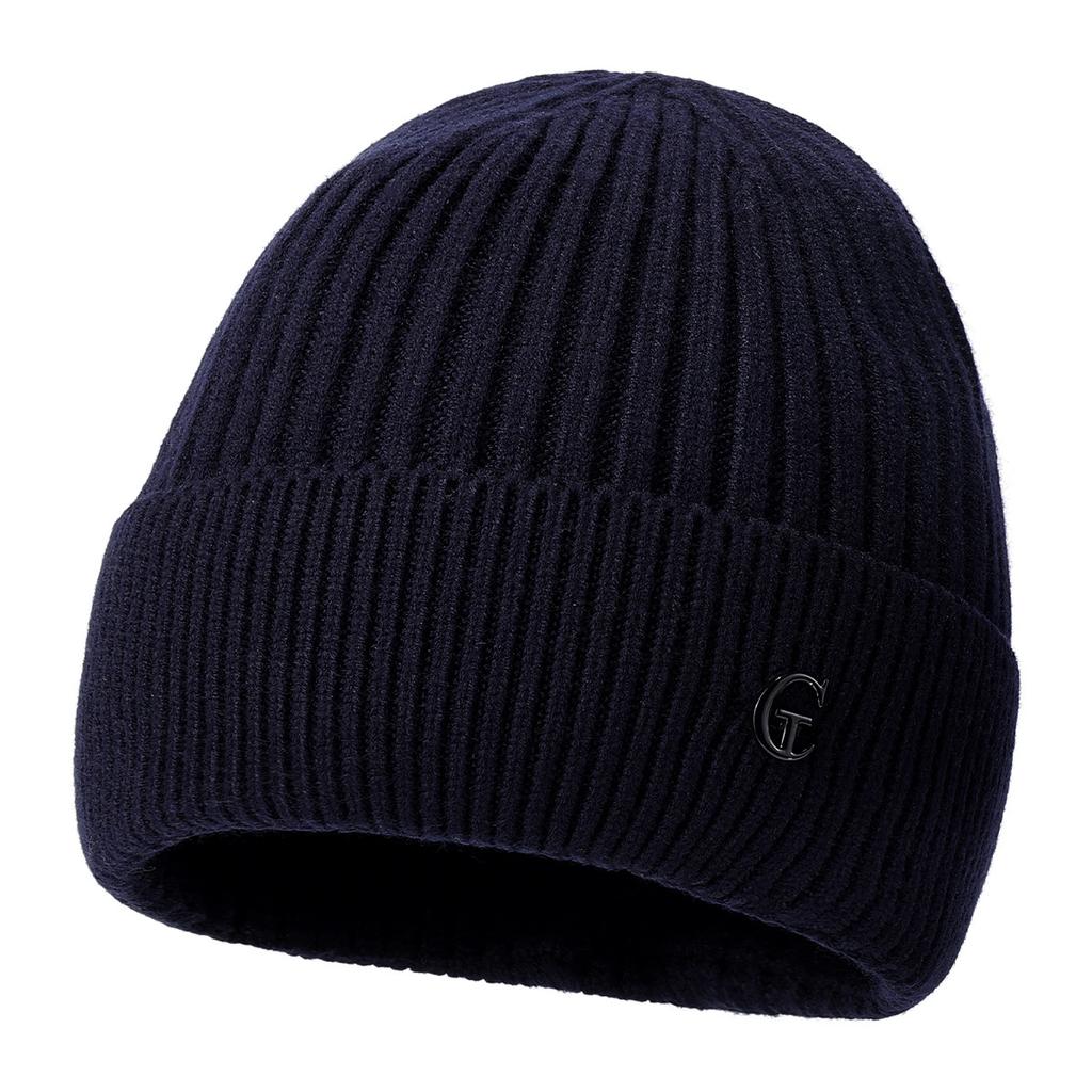Unisex Winter Warm Thick Knit Beanie Cuffed Outdoor Hat