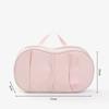 Nouveau Sac de Rangement Portable pour Soutiens-gorge Organisateur pour Chaussettes à Grande Capacité Sac de Tri pour Vêtements Couleur Unie Voyage