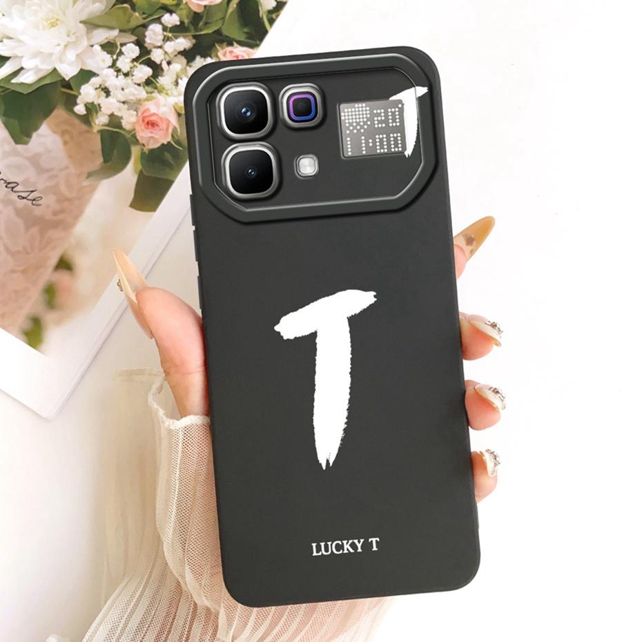 New Fashion Letter Phone Case For Infinix Note 60 Pro X6878 X6879 Soft Silicone Cases For Infinix Note 60 5G Note60 Pro Bumpers