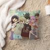 Game Omoris Pillow Covers Cartoon Sofa Decorative Home Double-Sided Printing Short Plush Cute Cushion Cover