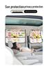 Frameless Car Window Sunshade Curtains for Baby Rear Seat Privacy