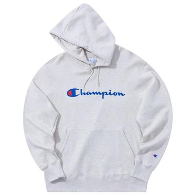 Champion קפוצון יוניסקס עם לוגו כתב