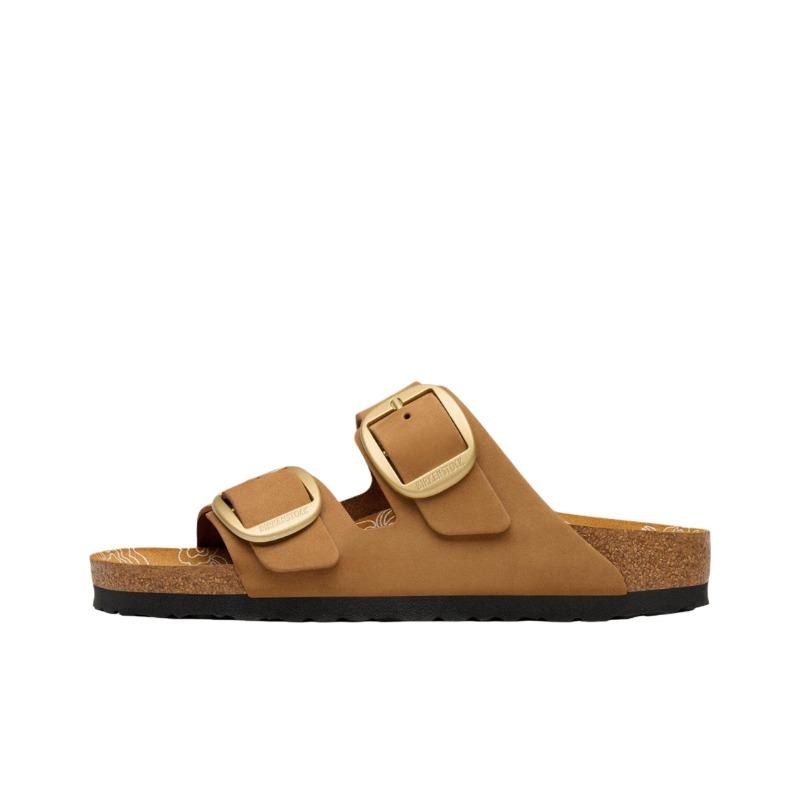Birkenstock Arizona Comfort Повседневная Стильная Латексная Обувь Коричневая Узкая Посадка Женская 1031865 38
