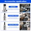 Car Hydraulic Shock Absorber Removal Tool Claw Strut Spreader Suspension Separator Manual Ball Joint Bushing Removal Tool Kit