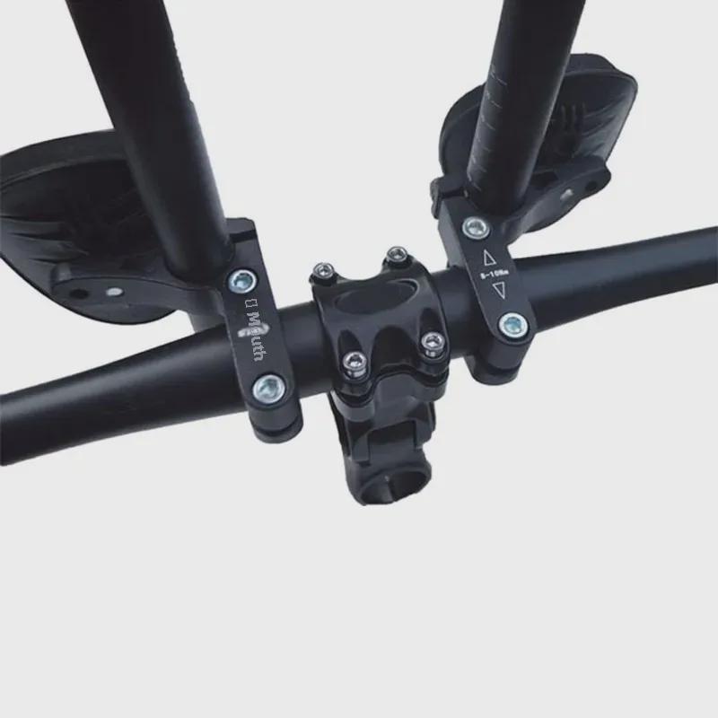 Road Bike TT Rest Handlebar with Aerodynamic Wind Breaking Tape & Belt for Long-Distance