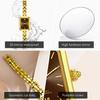 OLEVS Fashion Rectangle Women Watches Luxury Stainless Steel Gold Bracelet Analog Quartz Wristwatch For Ladies Clock Reloj Mujer