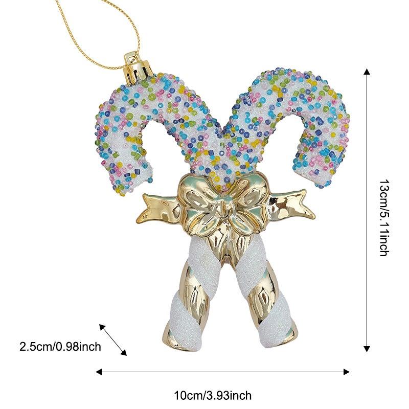 Солдат-Щелкунчик Подвесное украшение Бант Снежинка Снеговик Дед Мороз Подвеска для рождественской елки Новогоднее Рождественское украшение