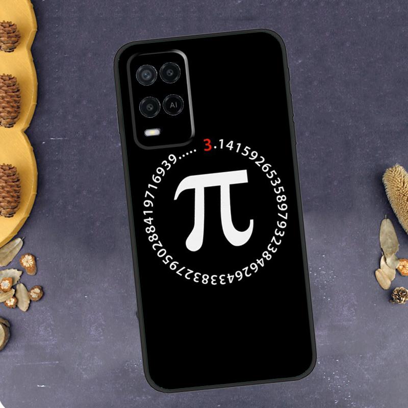 Math Formula Pi Phone Case For Oppo A94 A74 A54 A15 A18 A38 A58 A78 A98 A40 A60 A80 A16 A76 A96 A57S A17 A77
