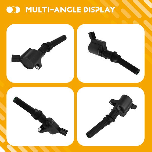 8-Piece Ignition Coil Set (1L2Z12029AA) for Ford Mustang, Explorer, E150 None