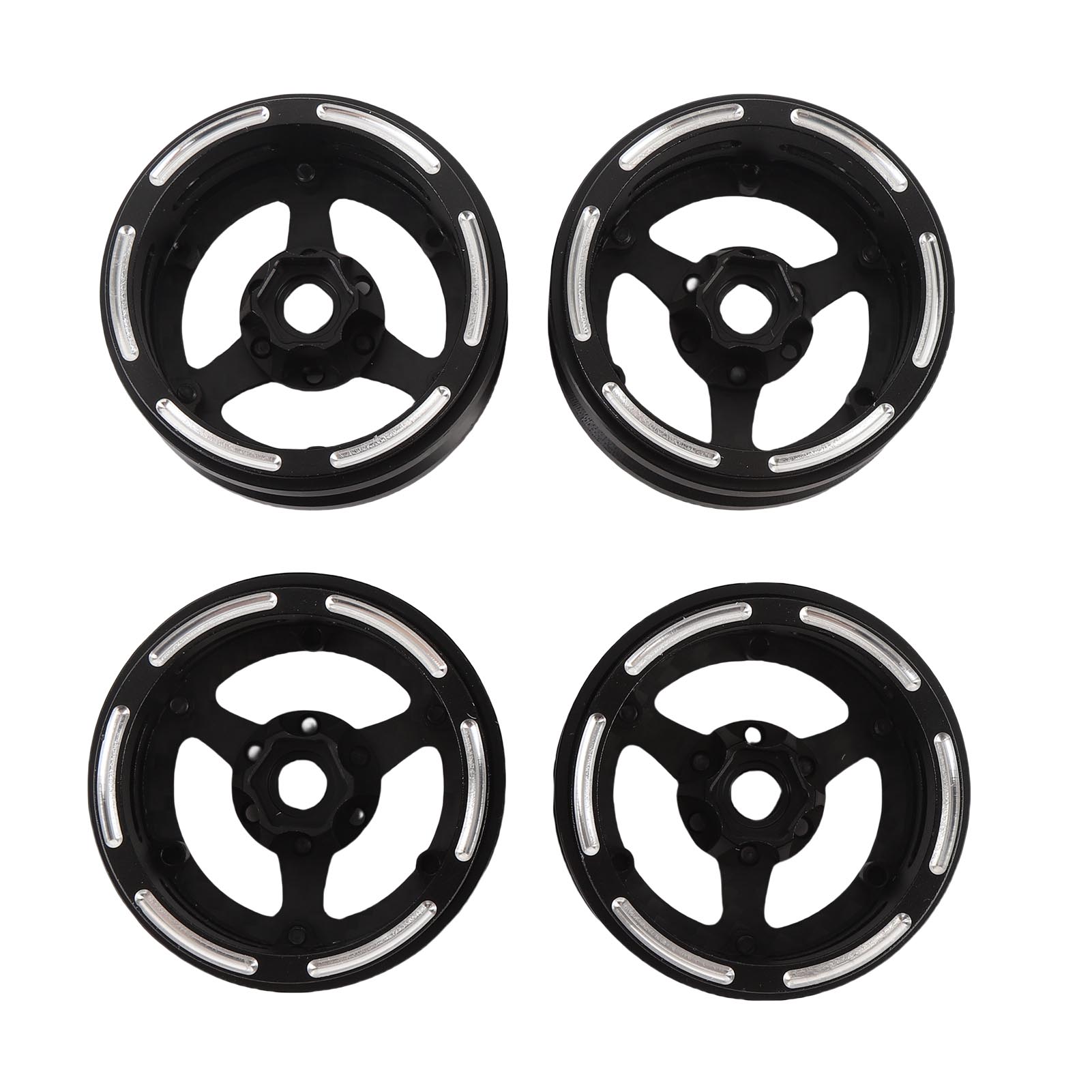 

RC Wheel Rim Replacement for SCX10 D90 Capra 110 RC Crawler 1.9 Inch Carbon Fiber Lightweight 3